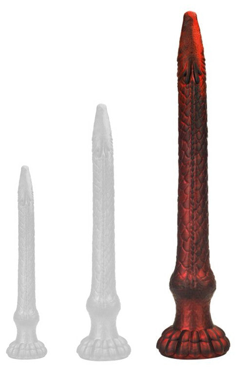 Gode Heelix L 52 x 7.5 cm Rouge