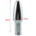 Embout anal Alpha 9 x 3cm