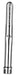 Embout Curve Clean 15 x 1.7cm
