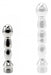 Embout de douche Alu Enemush S 7 x 1.7cm