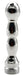 Embout de douche Alu Enemush S 7 x 1.7cm