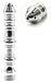 Embout de douche Tubema M 11 x 2cm