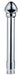 Embout de lavement anal Chromium 14 x 3cm