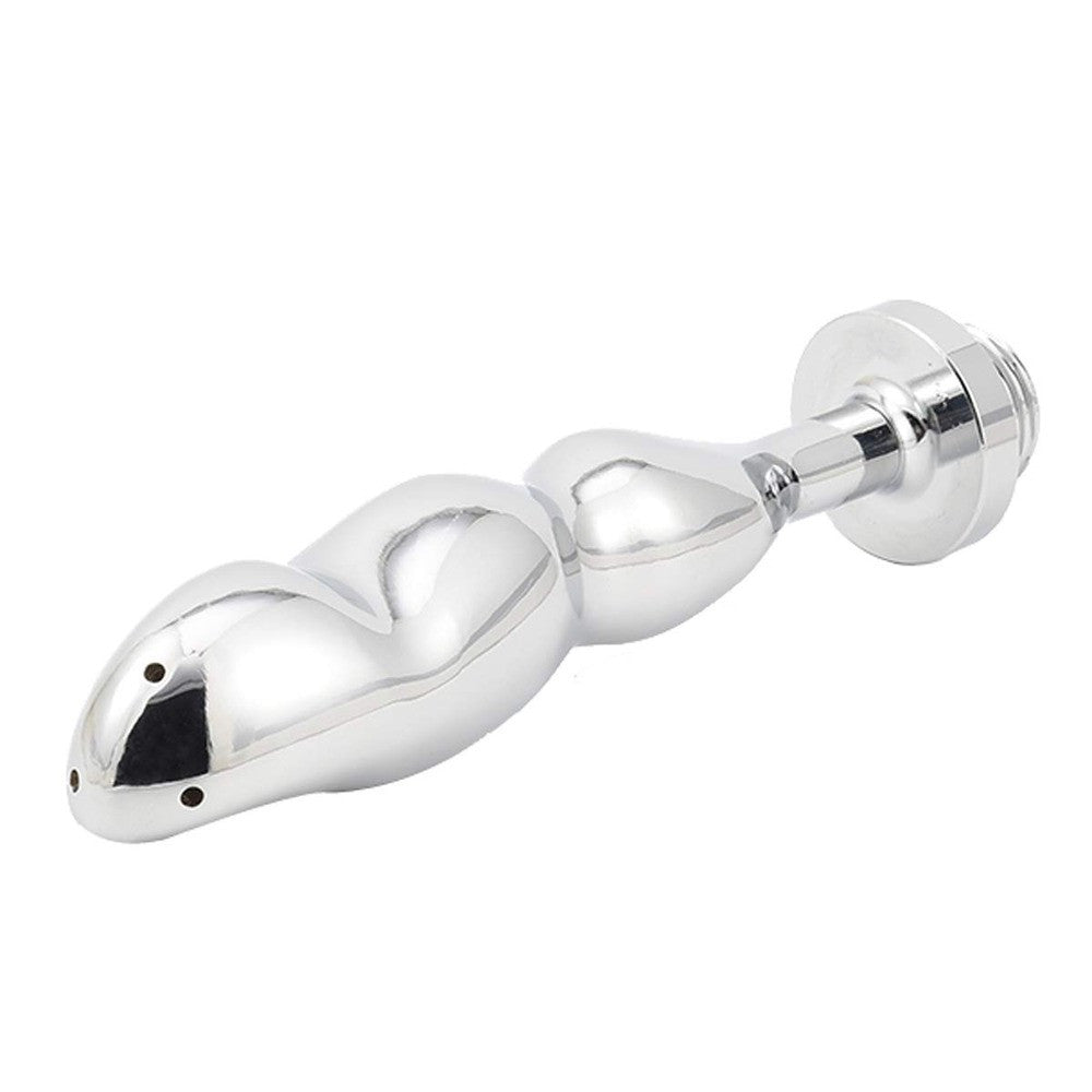 Embout de lavement avec Plug métal Steeltip 12 x 2.9cm