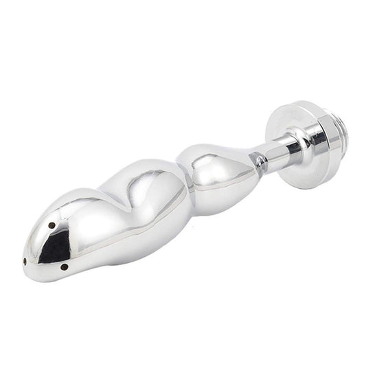 Embout de lavement avec Plug métal Steeltip 12 x 2.9cm