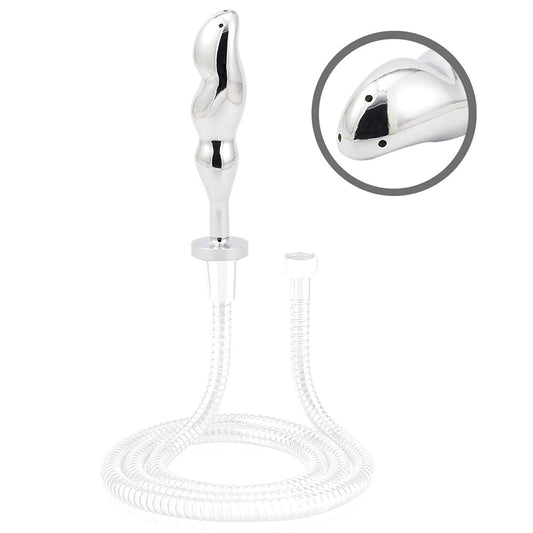Embout de lavement avec Plug métal Steeltip 12 x 2.9cm