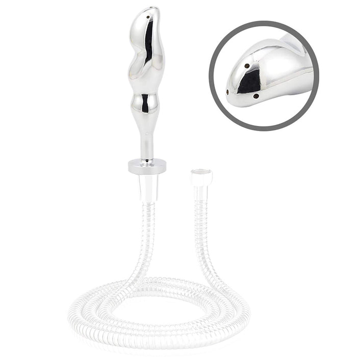 Embout de lavement avec Plug métal Steeltip 12 x 2.9cm