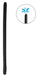 Embout de lavement Ultra Black Mont 45 x 2cm