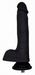 Embout Gode noir Realistic dicker pour Fuck Machine 15 x 3.7cm