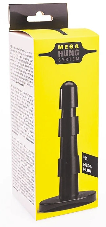 Embout Mega Strap On Insert Hung System Noir