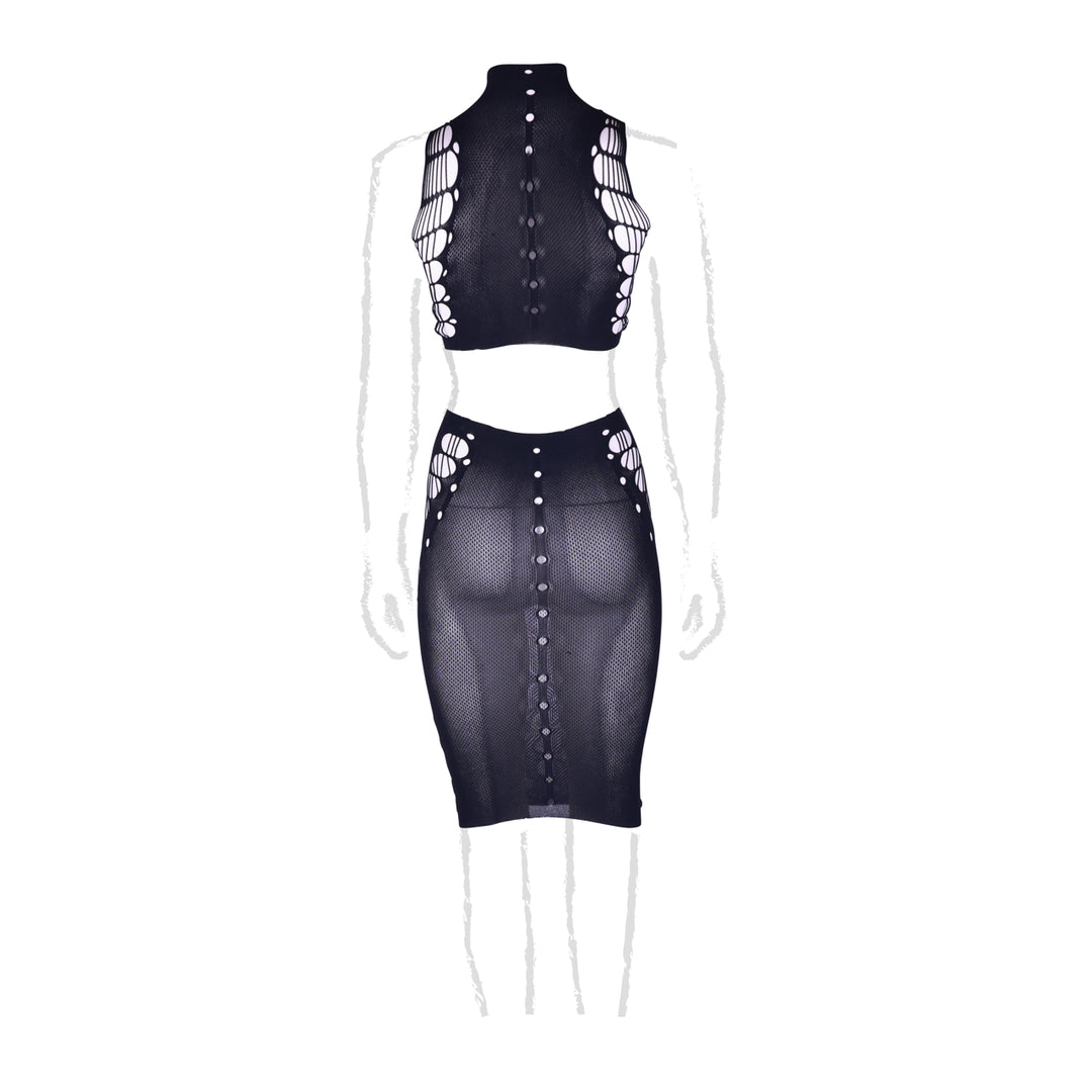 Ensemble 2 Pièces Grande Taille Kala Noir