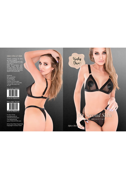 Ensemble 2 Pièces Seductive Noir