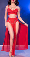 Ensemble 3 Pièces Celia Rouge