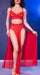 Ensemble 3 Pièces Celia Rouge
