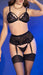 Ensemble Carolina 4 Pièces Noir
