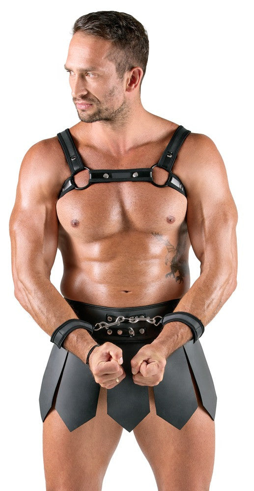 Ensemble Gladiateur Spartakus Noir