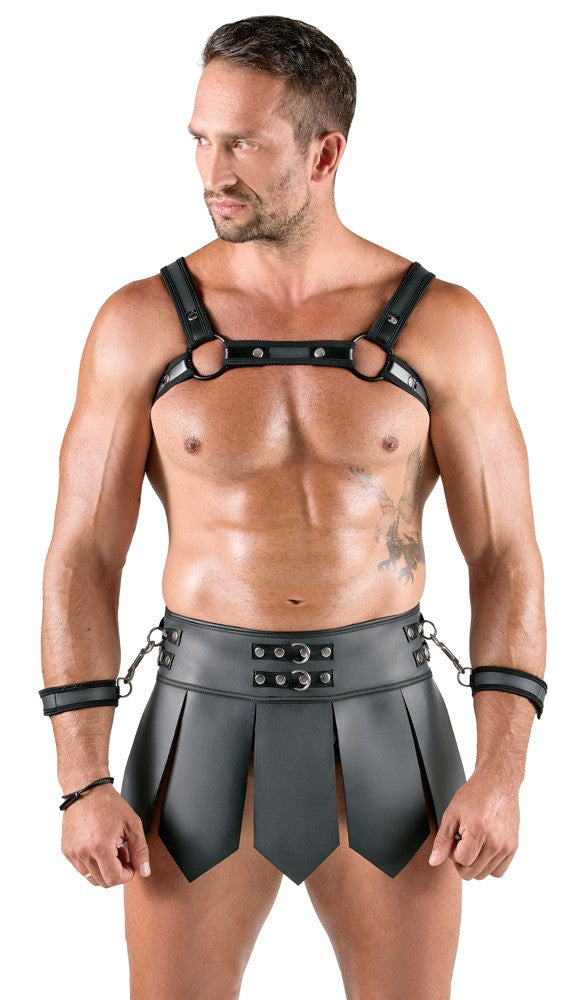 Ensemble Gladiateur Spartakus Noir