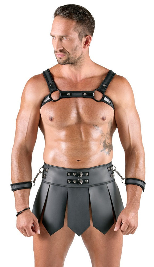 Ensemble Gladiateur Spartakus Noir