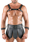 Ensemble Gladiateur Spartakus Noir