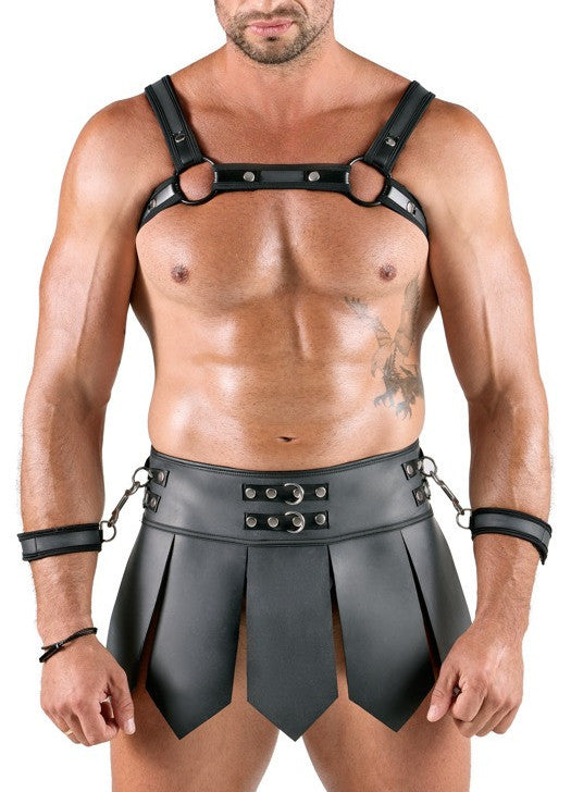 Ensemble Gladiateur Spartakus Noir