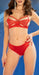Ensemble Glycinia 2 Pièces Rouge