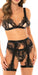 Ensemble Janet 3 Pièces Noir