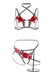 Ensemble Porte-Jarretelles Roses