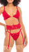Ensemble Rosemarie 3 Pièces Rouge