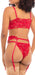 Ensemble Rosemarie 3 Pièces Rouge