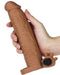 Etui pénien X-Tender n4 19 x 4.5cm Marron