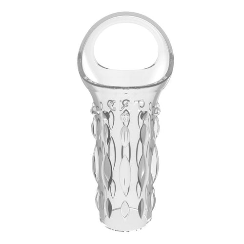 Etui pour Pénis Texturé Transparent 8 x 3.8cm
