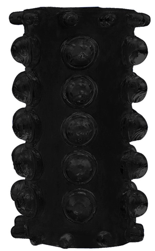 Etuis Texture Relief pour pénis Noir