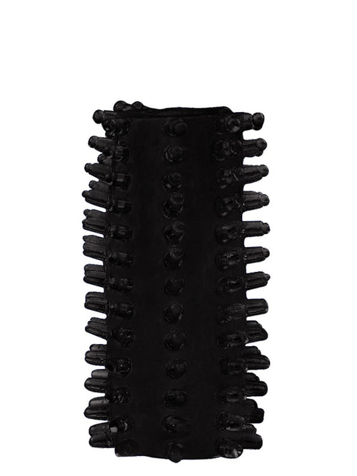 Etuis Texture Relief pour pénis Noir