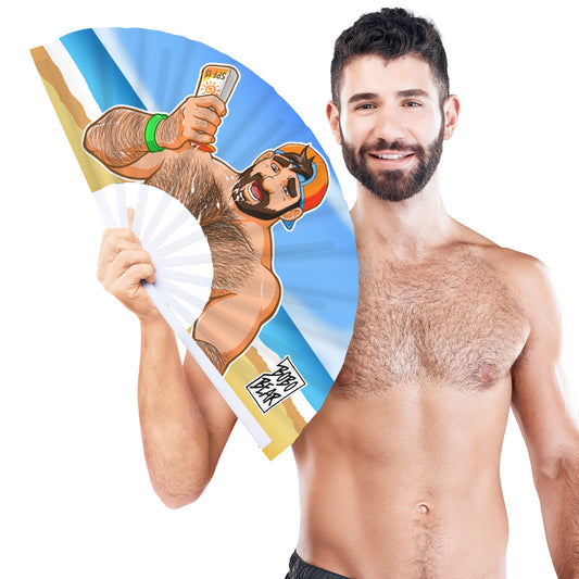 Éventail Géant Beach Cum 64cm