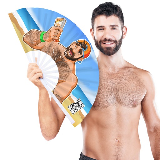 Éventail Géant Beach Cum 64cm