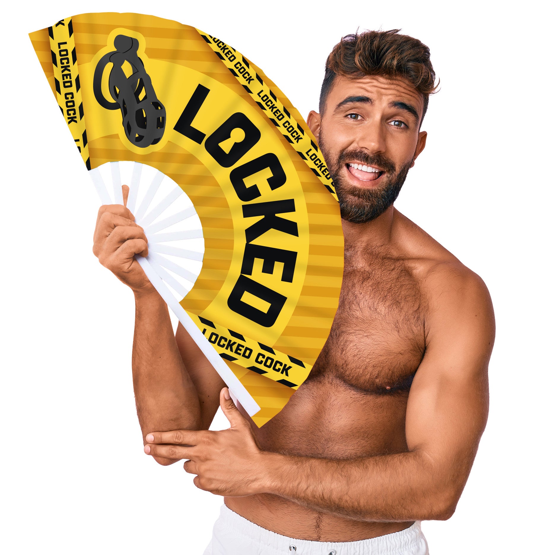 Éventail Géant Locked 64cm