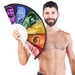 Éventail Géant Pride Palette 64cm