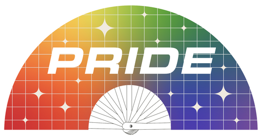 Éventail Pride 64cm