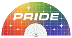 Éventail Pride 64cm