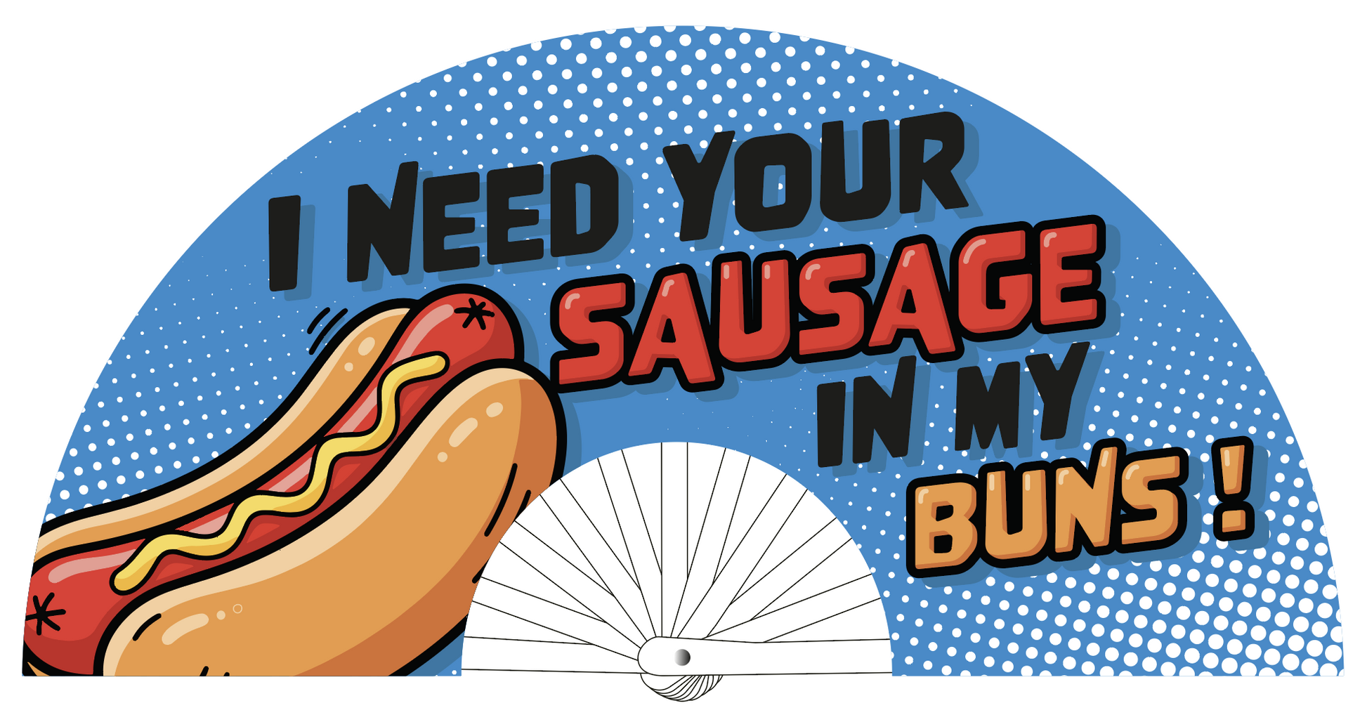 Éventail Sausage 64cm