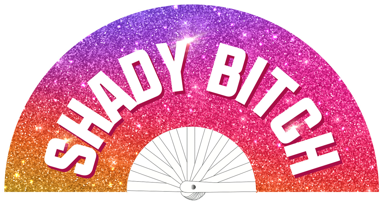 Éventail Shady Bitch 64cm