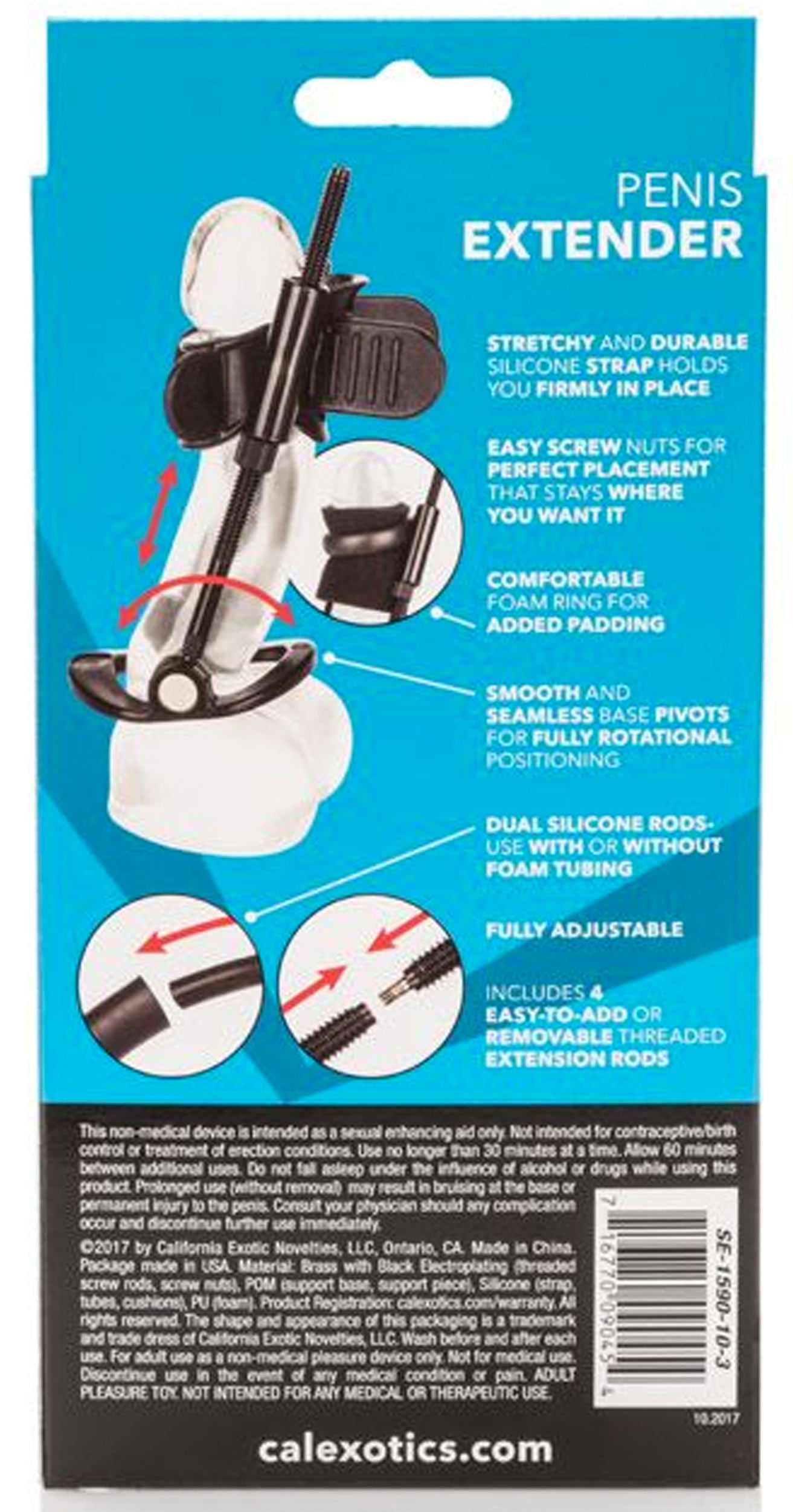 Extenseur de pénis Pro Grade Noir