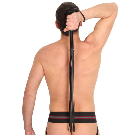 MARTINET BRINS EN CUIR/BOIS - 75cm