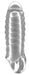 Gaine à pénis Sono N36 - 12 x 4.3cm
