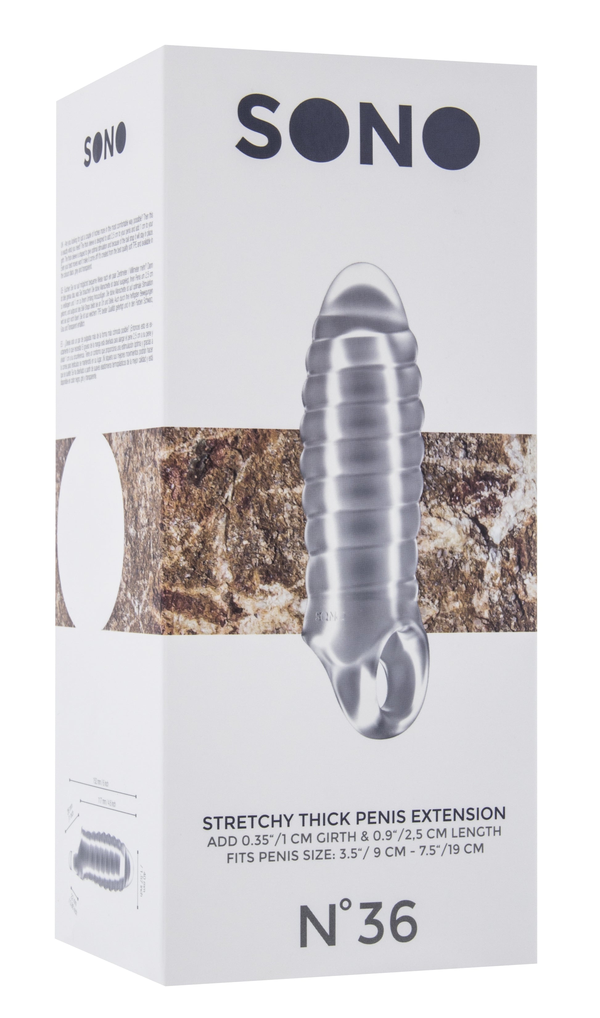 Gaine à pénis Sono N36 - 12 x 4.3cm