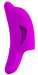Gaine de Doigt Vibrante Delphini Pretty Love 7 x 3cm Fuchsia