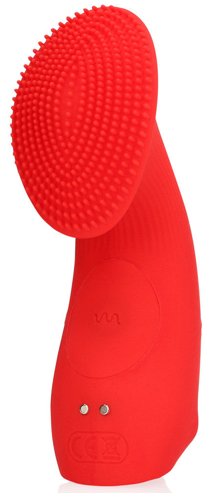 Gaine de Doigt Vibrante Lever de soleil rouge