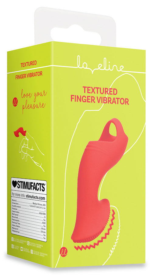 Gaine de Doigt Vibrante Lever de soleil rouge