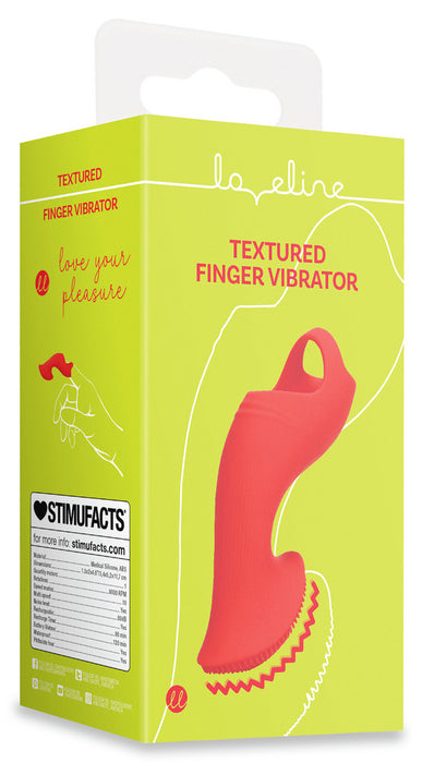 Gaine de Doigt Vibrante Lever de soleil rouge