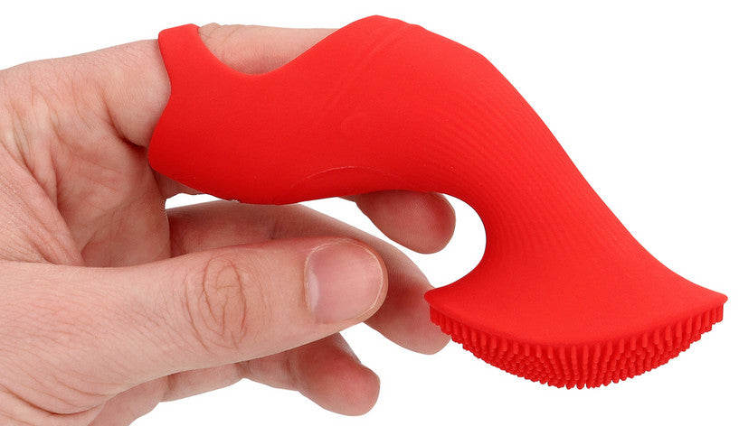 Gaine de Doigt Vibrante Lever de soleil rouge